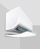 CLIMIK EXTRA, Split climatisation & déflecteur de climatisation, 80 × 30 × 6 cm, Couleur Blanc brillant, Matière plastique avec PANNEAU ANTI-CONDENSATION. Fabriqué en Italie