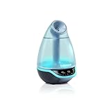 Babymoov Hygro Plus, humidificateur numérique avec veilleuse (7 couleurs), contrôle automatique de l'humidité, nébuliseur d'huiles essentielles