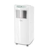 SUNTEC Climatiseur mobile Fresh 9.000 Eco R290 | Climatiseur pour pièces de 34 m2 max. | Tuyau d'évacuation d'air | Refroidisseur et déshumidificateur avec réfrigérant écologique | 9 000 BTU/h