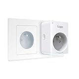 TP-Link Tapo Prise Connectée WiFi, Prise Intelligente compatible avec Alexa et Google Home, 10A, Contrôler la cafetière, la lampe, le radiateur à distance, aucun hub requis, Tapo P100(FR) 1 Pack