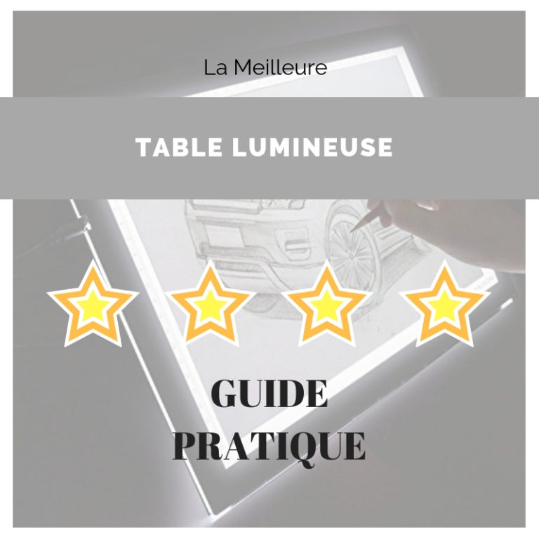 guide table lumineuse